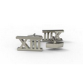 Stainless Steel Cufflinks Custom Shape 3/4"